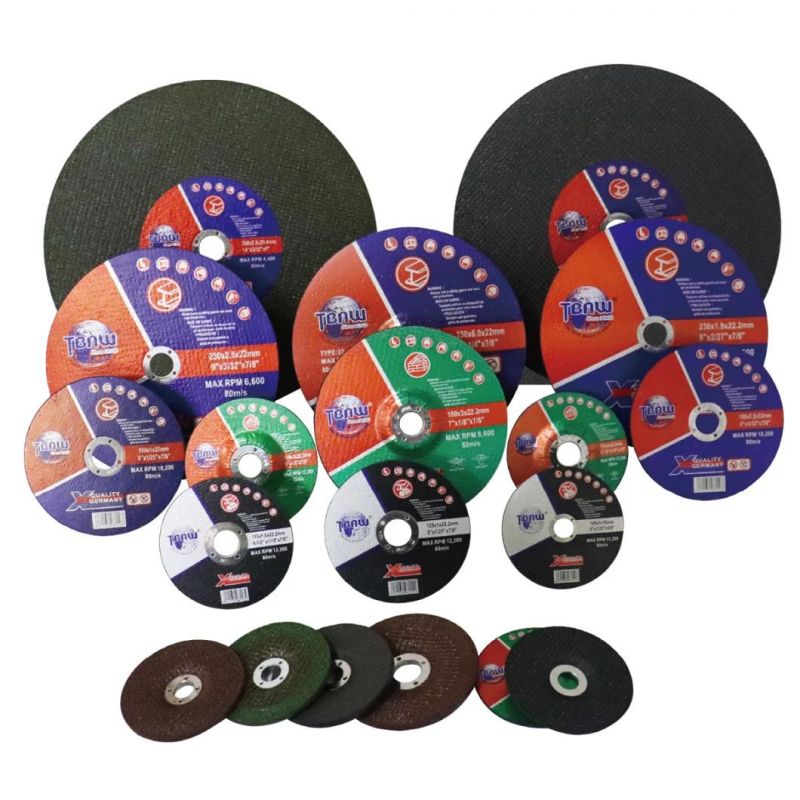 China Reinforced 7 Inch 180X3.0X22.2mm Abrasives Cutting Discs for Metal with MPa Certificate Disco De Corte