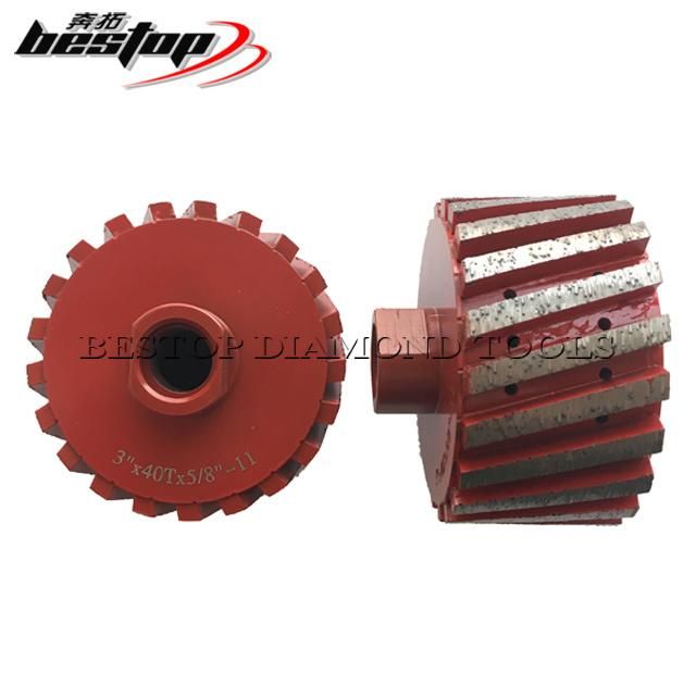 3 Inch 75mm Zero Tolerance Non-Resin Filled Drum Wheel