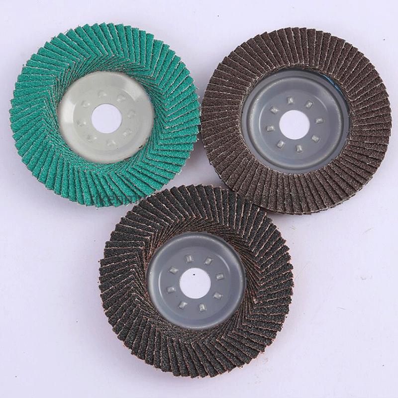 High Density Abrasive Grinding Wheel Abrasive Cloth Angle Grinder Flap Disc