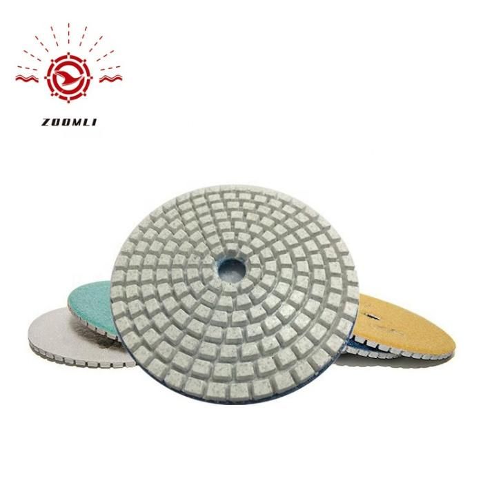 100 mm Fast Abrasive Polishing Pad Diamond Tool for Granite Slabs