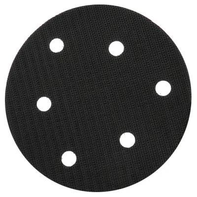 5inch 125mm Hook and Loop 6-Hole Black Protection Disc for Sanding Polishing Power Tools Accessories