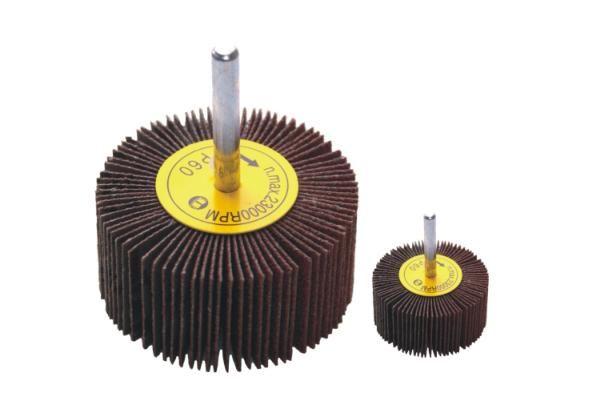 Mounted Flap Wheel with 1/4 Shaft a/O Abrasive
