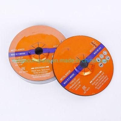 Electric Power Tools 7&quot; Inch Boned Abrasive Resin Grinding Disc Wheel for Stainless Steel, Metals Polishing Grinding