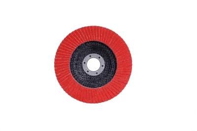 Available for Custom Red Abrasive Sanding Ceramic Grain Flap Disc with Factory Price for Polishing