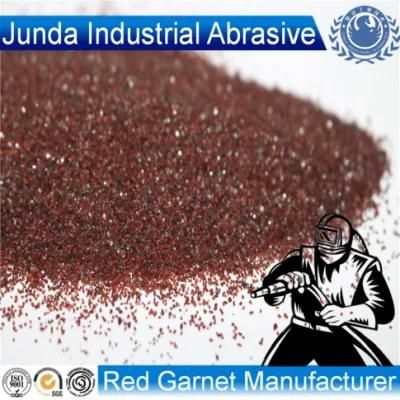 Al2O3 16-21% Garnet 20/40 Mesh for Oil Pipeline Blasting/Polishing