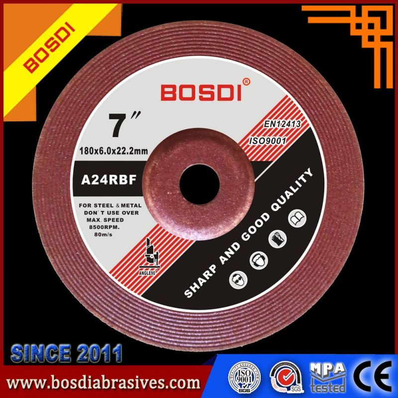 4.5" Dpressed Center Grinding Wheel with Arbor (Aluminium alloy backing) for Quick Change The Grinder