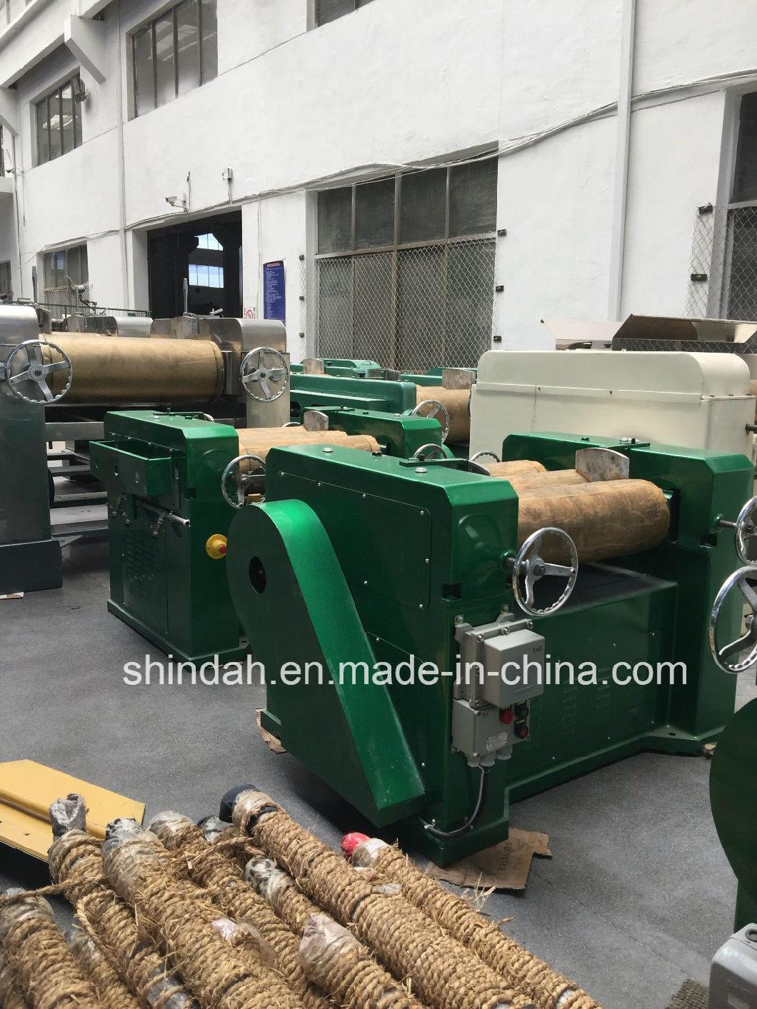 Sillicon Rubber Triple Roller Mill Grinder with Super Hard Alloy Roller