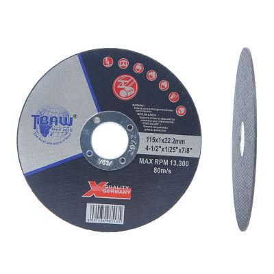 China Abrasive Cutting Disc Cut off Wheel Grinding Disc Metal Stainless Steel Cutting Disc with Factory Price Disco De Corte
