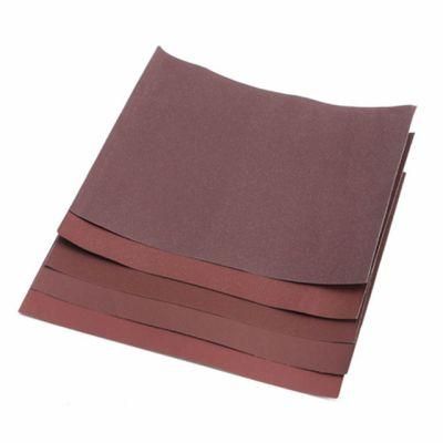 100# Waterproof Wet and Dry Rectangular 9&quot;*11&quot; Alumina Oxide/Ao Sanding Paper