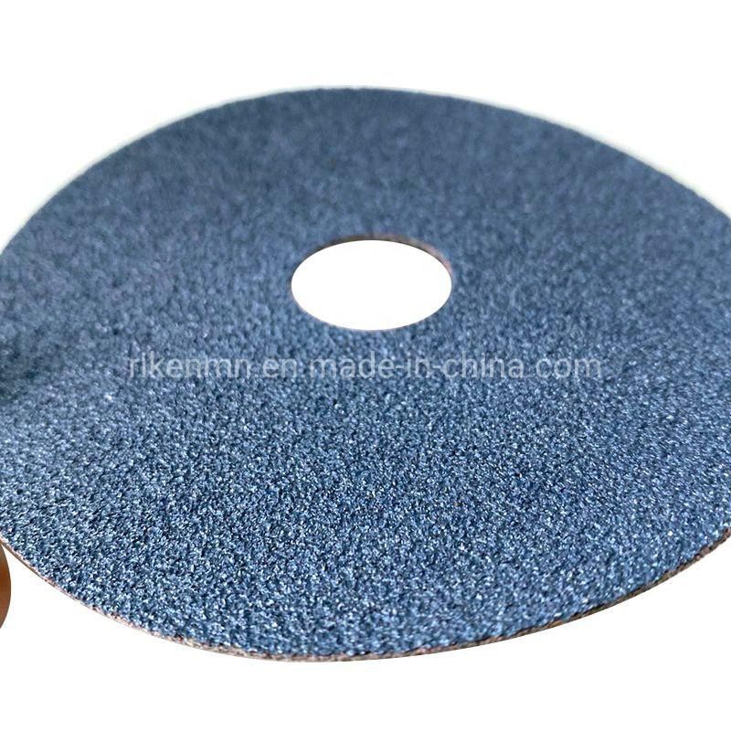 5"/7"/8" Blue Center Hole Sanding Disc Fiber Disc for Grinding