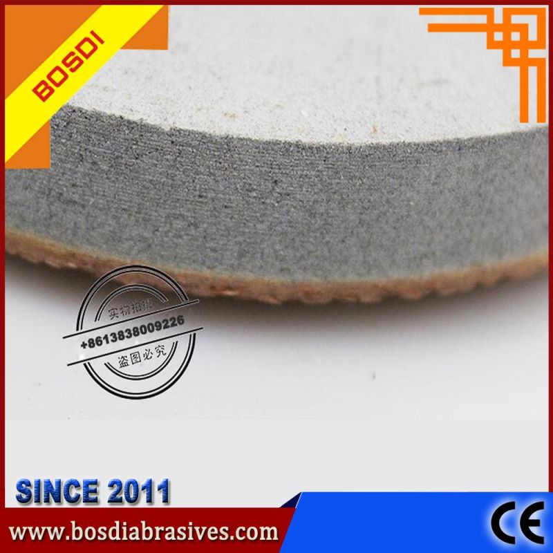 4" Inch 100X10X16mm PVA Spongy Polishing Wheel for Marble and Granite