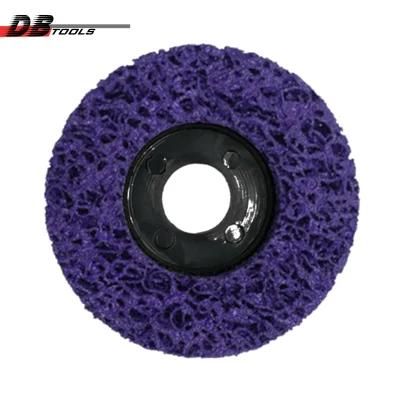 5&quot; 125mm Clean and Strip Disc for Ss Paint Plastic Backing Purple