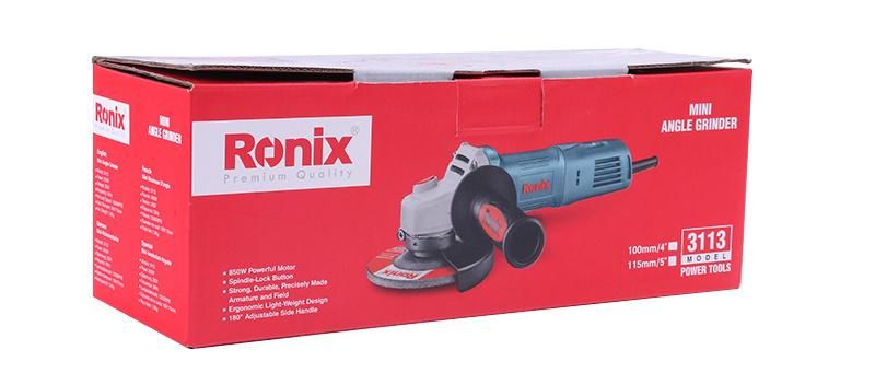 Ronix Model 3130 100mm 720W Portable Cutting Grinding Machine Disc Mini Angle Grinder