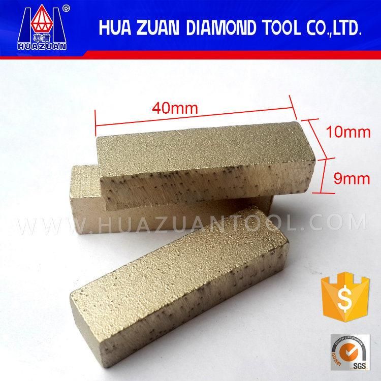 China Sharp Diamond Segment Stone