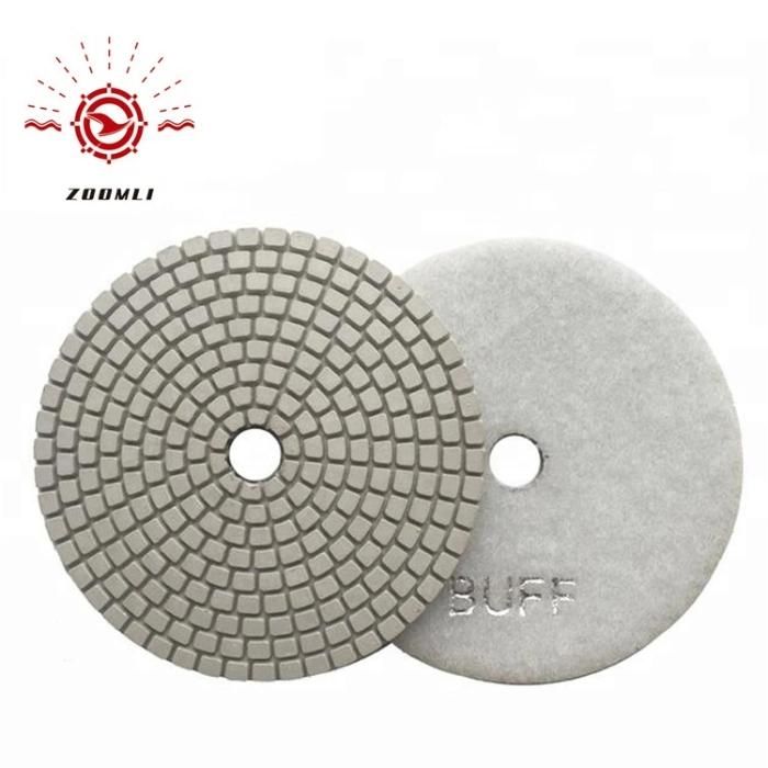 7 Step Type Wet Polishing Pad Abrasive Tools for Stone