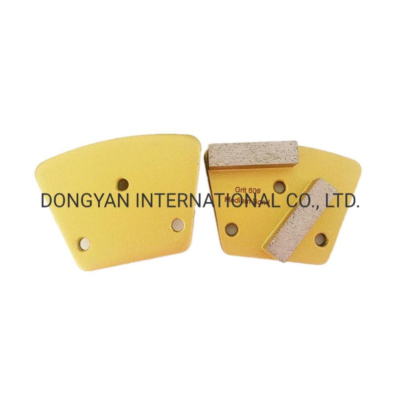 Diamond Grinding Shoe Polishing Trapezoid Plates