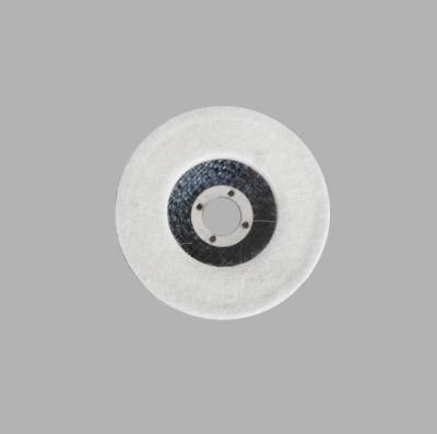 High Quality Hot Sale Premium Wear-Resisting 115mm Felt Disc for Polishing Stainless Steel and Metal