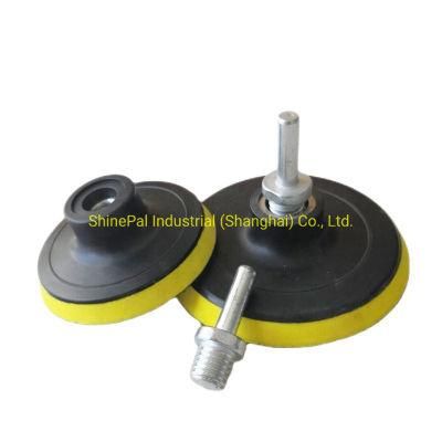 Hot Sale 3 4 5 6 7 Inch 5/8 11 Thread M16 Polishing Backer Pad Backing Plate