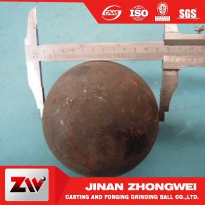 20mm-90mm B2 75mncr Wear-Resistant High Impact Forged Grinding Steel Ball for Mining