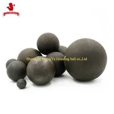 Ball Mill Grinding Media Forged Steel Grinding Ball for Ball Mill in Metal Mines