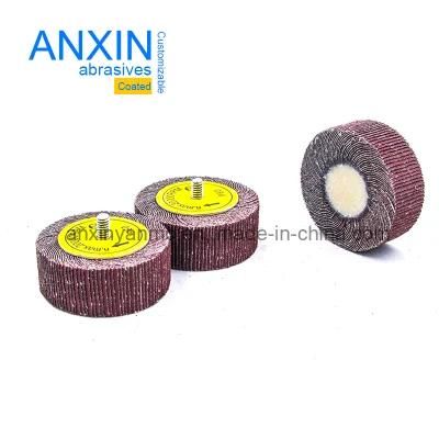 Flap Wheel with Screw Shaft Mount Flap Wheel Aluminum Oxide