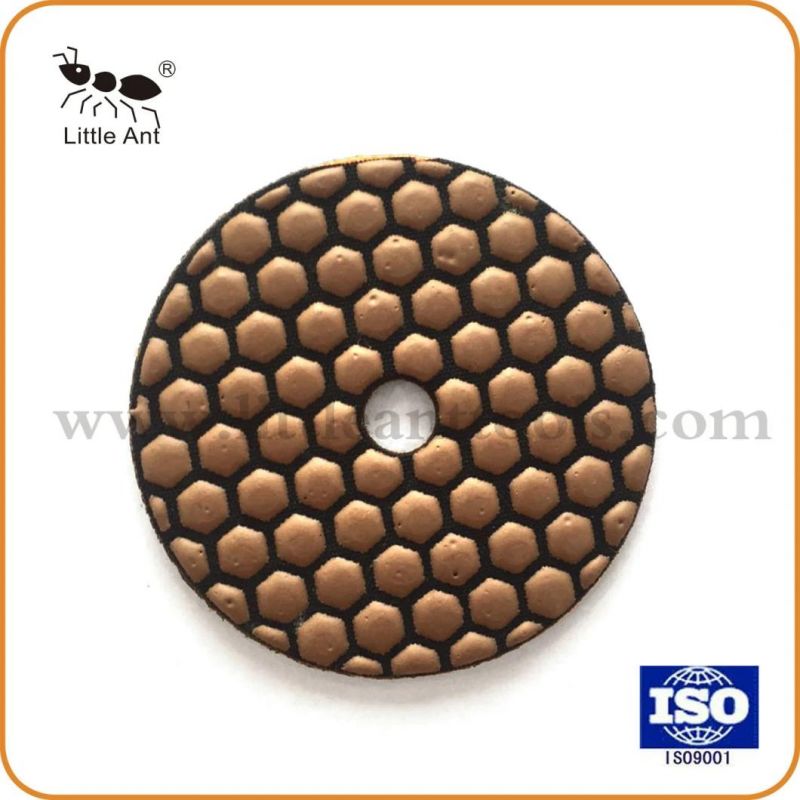 2018 Factory Flexible Diamond Floor Marble Granite Dry Polishing Pad