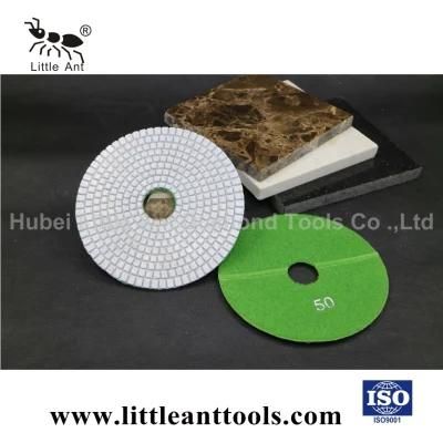 6&quot; White Straight Tooth Grinding Disc and Polishing Pad