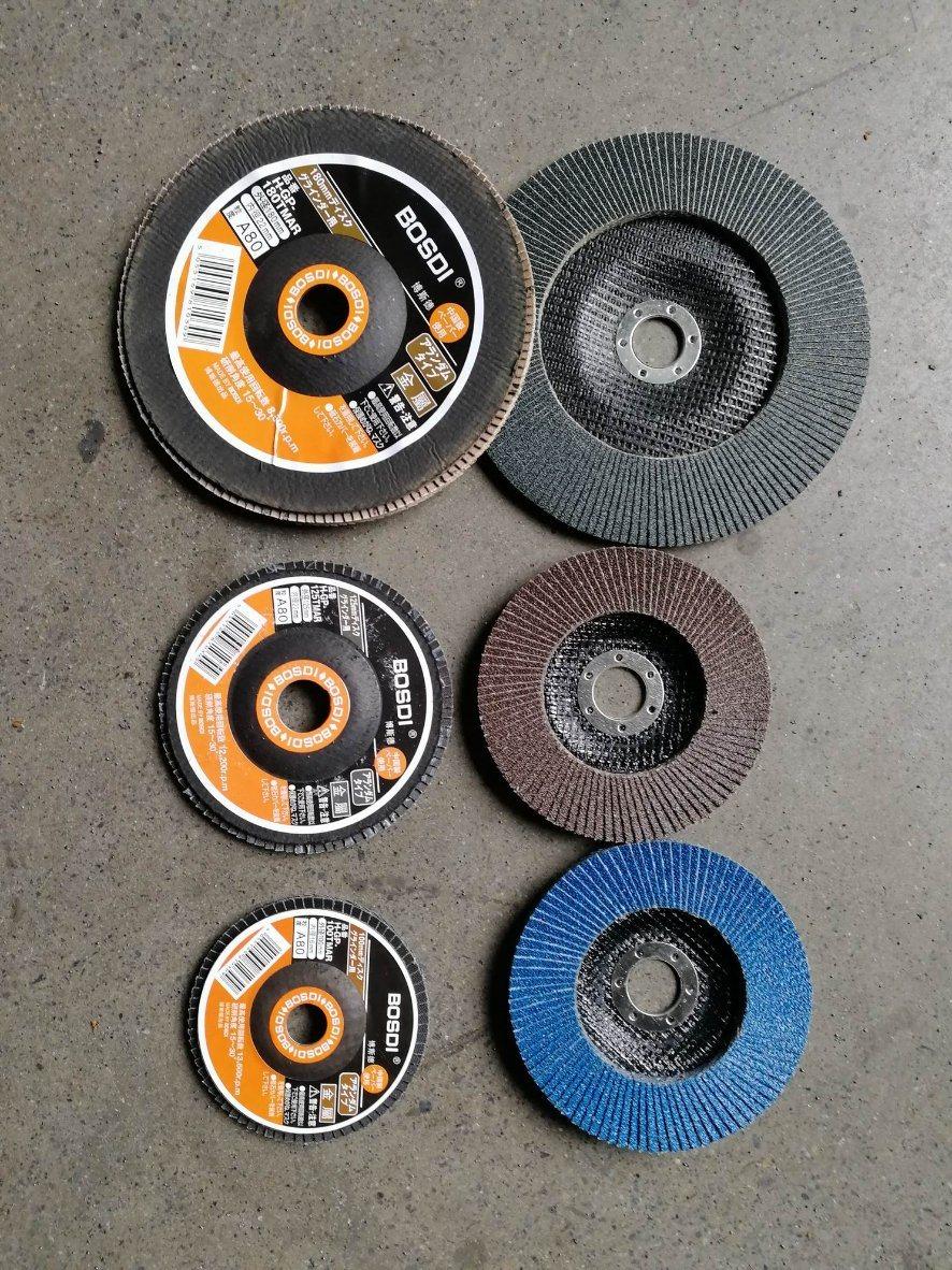 Zirconia Coated Flap Wheel Grinding for Aluminum /Metal/Stainless Steel Surface Polishing