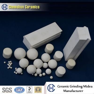 Manufacturer Ceramic Alumina Ball Media for Minerals Quartz Linestone Grinding