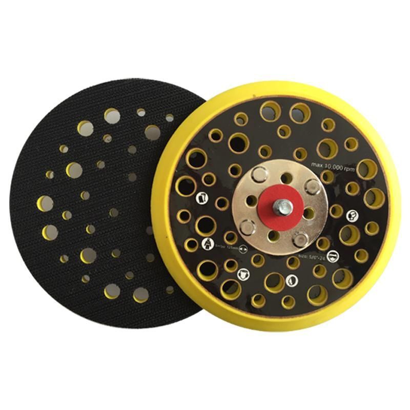 5" 44-Hole Da Sanding Pad Multi-Hole Dust-Free Sander Backing Pad Abrasive Tools Grinder Accessories