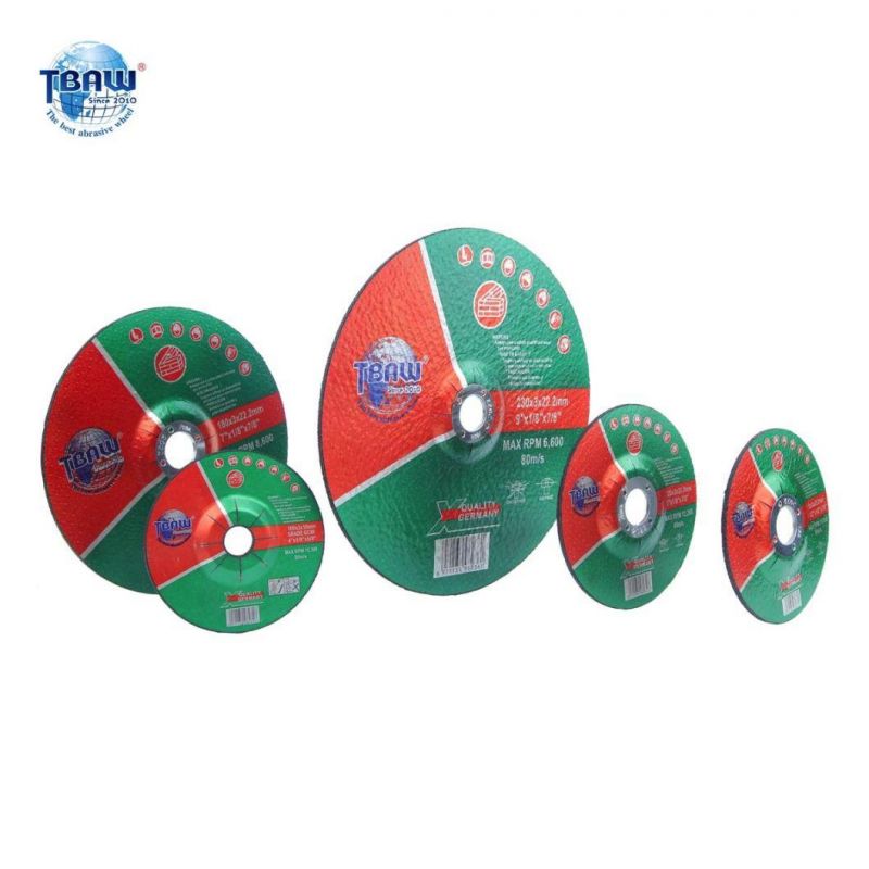 Factory 7"180X3.0X22.23mm Disco Cutting Discs Grinding Wheels Ruedas Rust for Stainless Steel and Metal