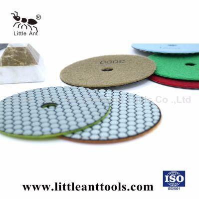 125mm Ceramic Diamond Flexible Wet Polishing Pads for All Stones