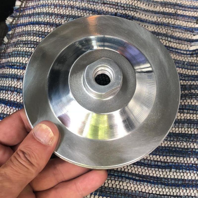 4′′/100mm Aluminum Diamond Grinding Disc with Thread 5/8-11 ′′ or M14