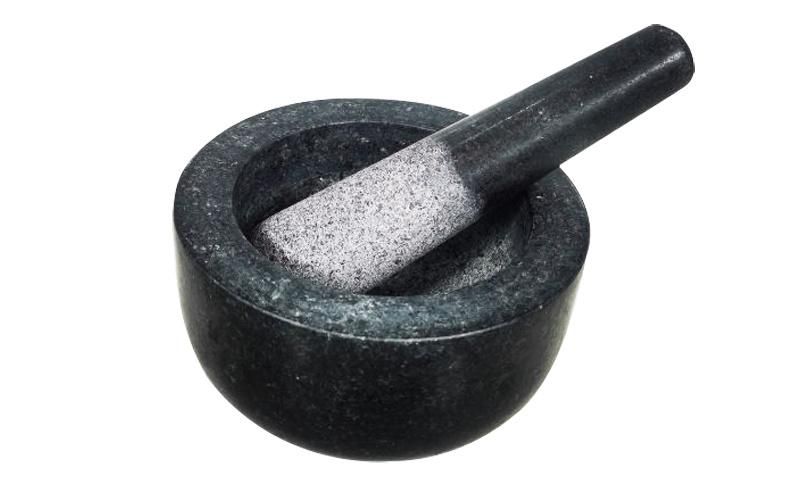 Wholesale Price Granite Mortars and Pestles Size 14X8cm for Kitchen Use