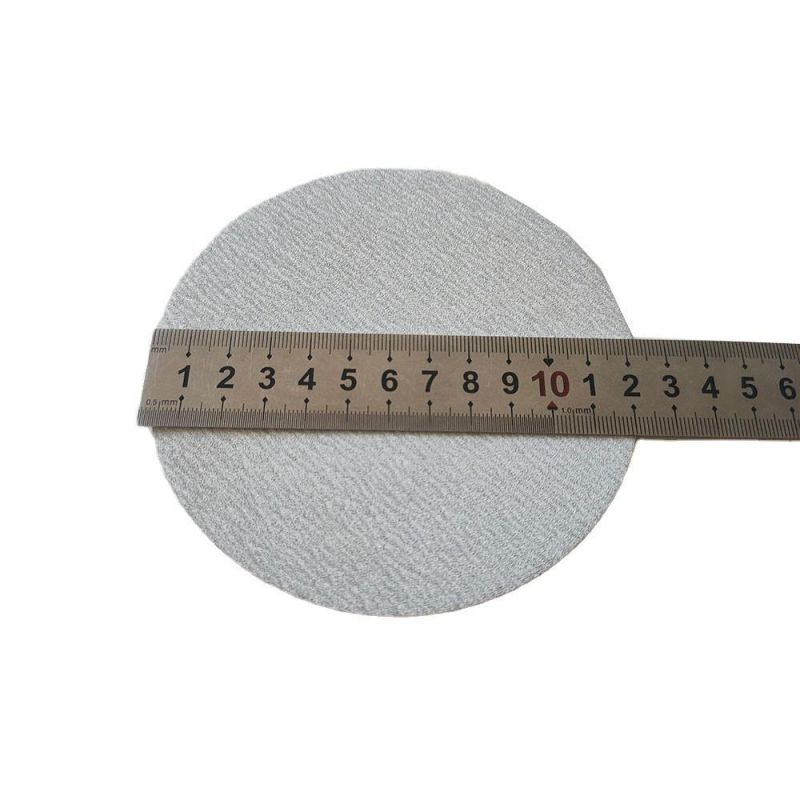 Latex Dry Round Sand Paper Disk with Hook and Loop