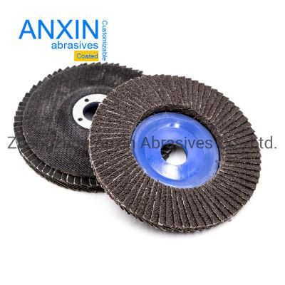 Flap Disc with Blue Plastic Bore