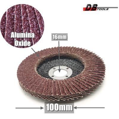 4 Inch 100mm Emery Cloth Disc 5/8&quot; Arbor a/O Abrasive for Derusting High Density