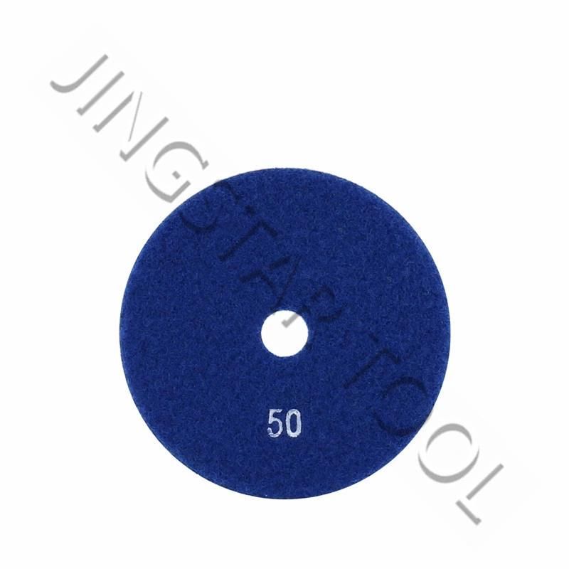 Diamond Resin Bond Dry Flexible Polishing Pad for Granite Marble Artificial Stone