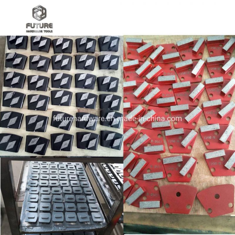 Chinese Supply Extremely Hard Metal Bond Concrete Floor Grinding Pad for Ez Change of HTC Grinding Head
