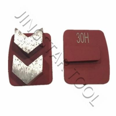 Concrete Floor Diamond Grinding Plate for Concrete Polisher