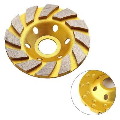 Hot Sale Diamond Turbo Cup Wheel Polishing Grinding Wheel for Granite Stone