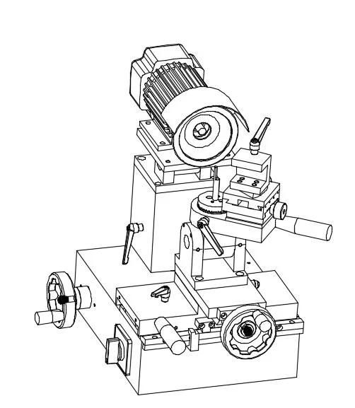 Txzz Tx-M3 Electric Professional Universal Lathe and Blade Tool Grinding Machine