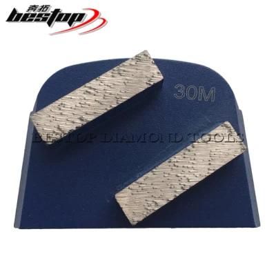 Quick Change Lavina Metal Bond Grinding Plate for Concrete Stone