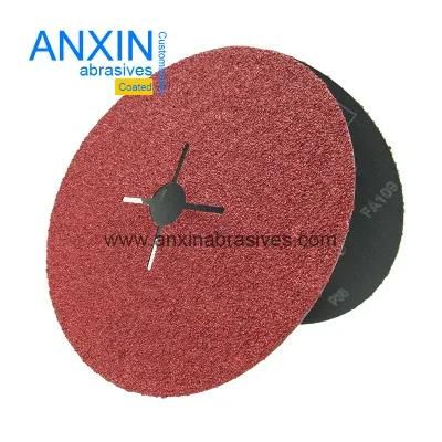 Cross Hole Fiber Disc with Alumium Oxide Material