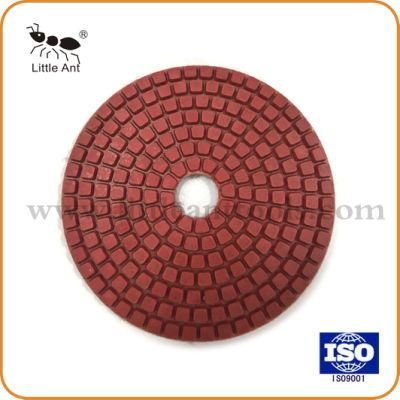 4 Inch/100mm Durable Type Polishing Pad Buff Pad for Tile Granite Marble