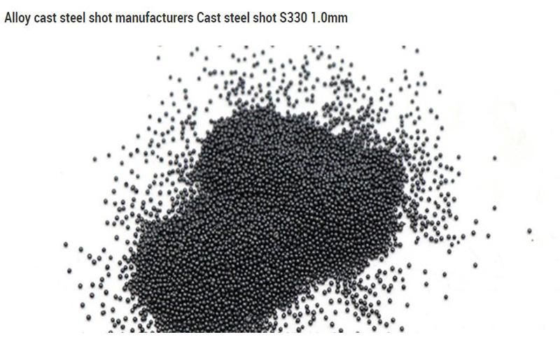 Alloy Cast Steel Shot S330 1.0mm with High Quality