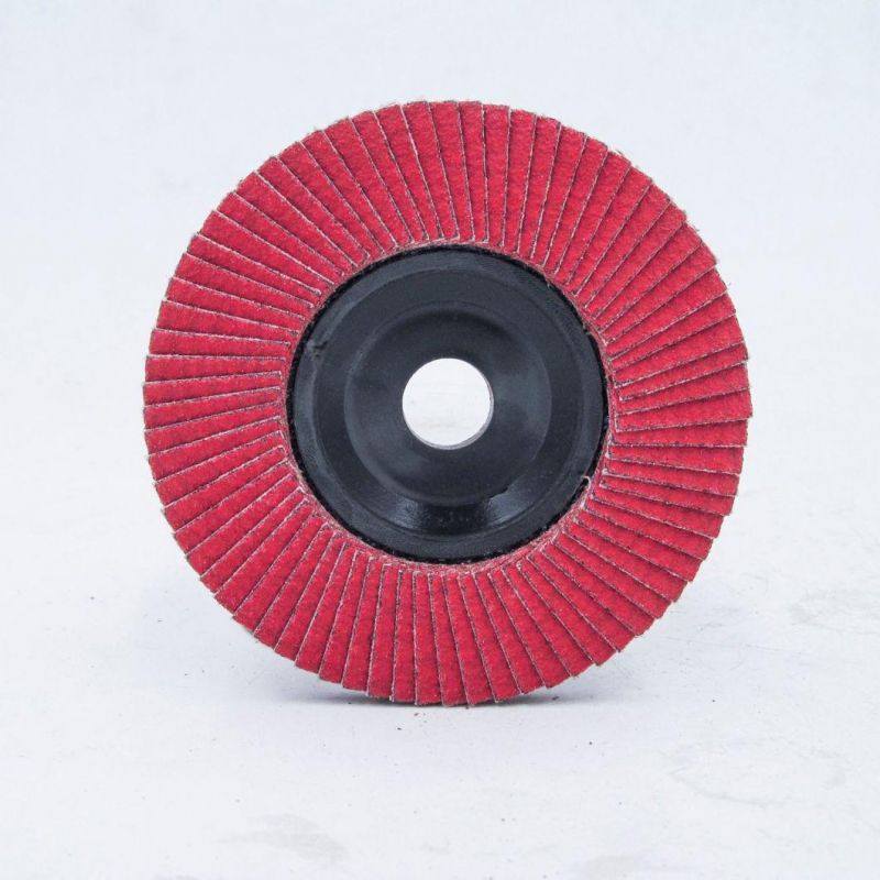 100*15 Flap Disc Vsm Zirconia Cloth Janpanese Market Grinding Disc