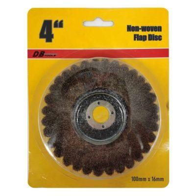 4&quot; 100mm Non-Woven Disc Flower Disc Abrasive Tools for Stainless Steel