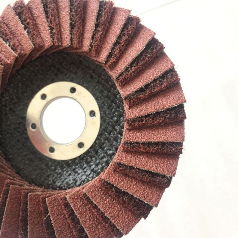 125mm High Quality Wear-Resisting Combined Flap Disc for Grinding and Polishing Stainless Steel and Metal