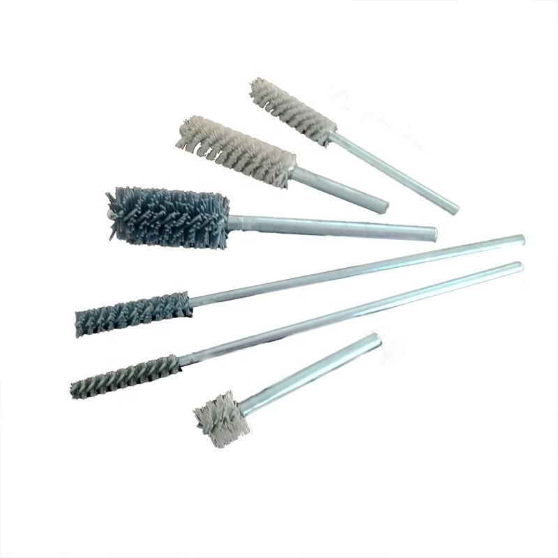 Silicon Carbide Roller Metal Tube Polishing Deburring Machine Brush